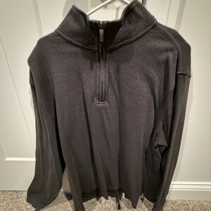 Van Heusen Men's Charcoal Zip-Up Sweater